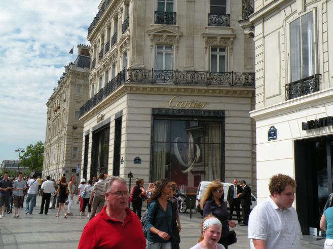  Cartier, Champs Elysees
