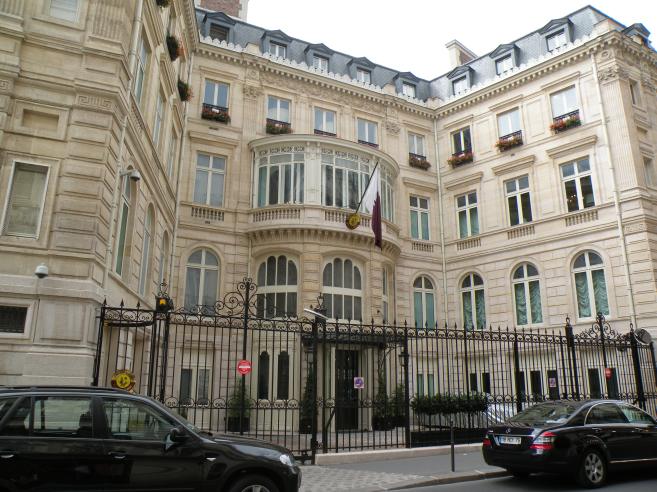  ambassade du Qatar, rue de Tilsitt
