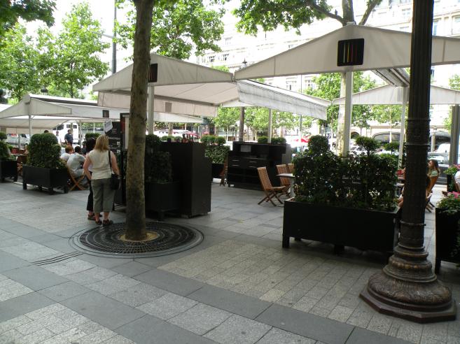  terrasse de culture bire, Champs Elyses