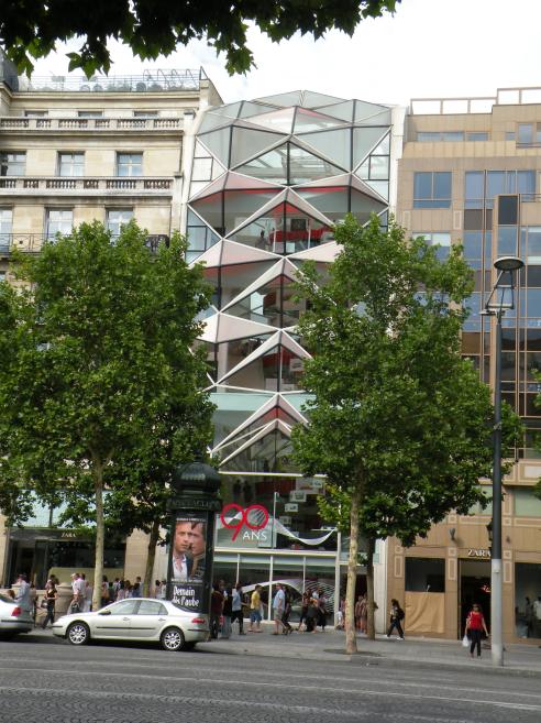   vitrine citroen, Champs Elyses