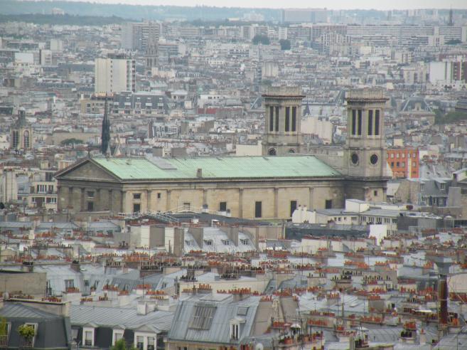  chemines et toits de Paris, Eglise Saint-Vincent de Paul