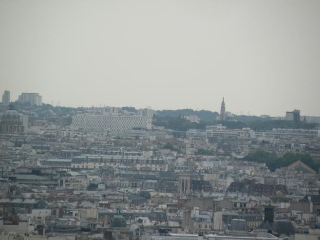  vue de l'Htel Marriott depuis Montmartre