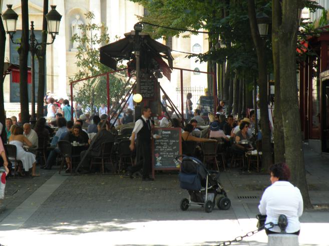  terrasses de caf, place de la Sorbonne