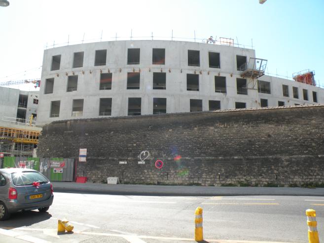  immeuble en construction, Centre hospitalier Sainte-Anne
