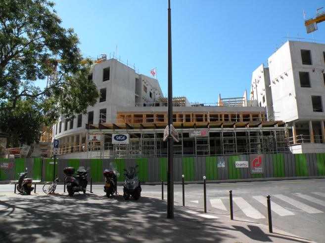  nouveaux batiments en construction, hopital Sainte-Anne
