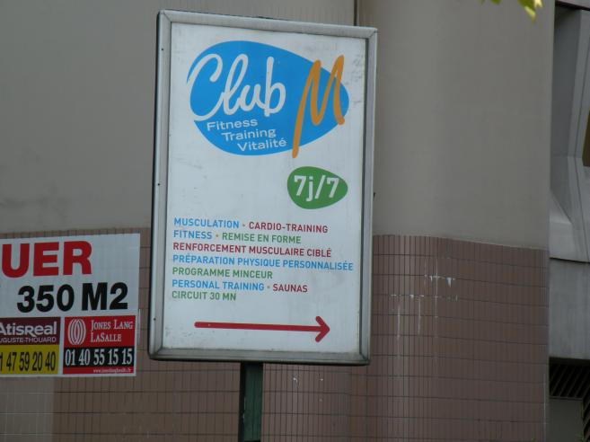  Club M, musculation, saunas, cardio training, fitness