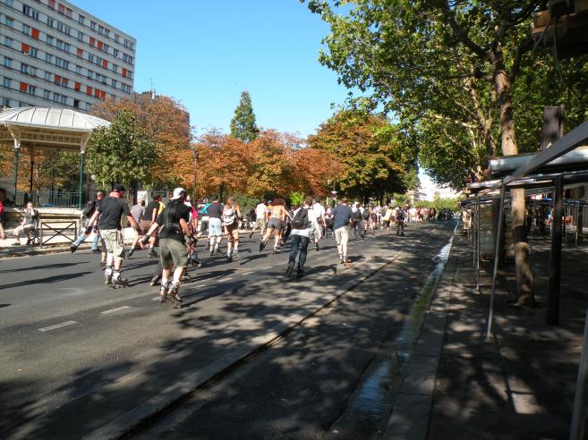  promenade en rollers