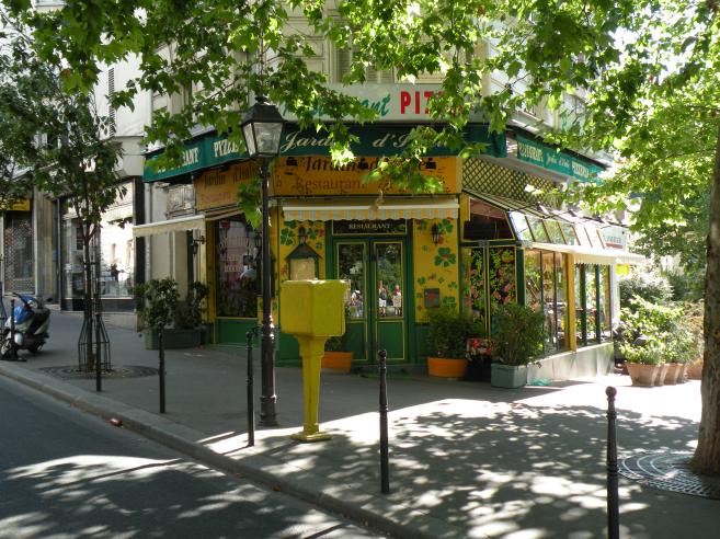  pizzeria, jardin d'Italie