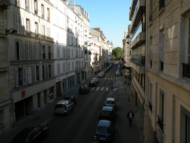  rue Pascal, en direction du nord