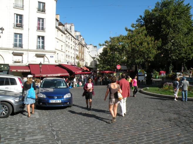  bas de la rue Mouffetard