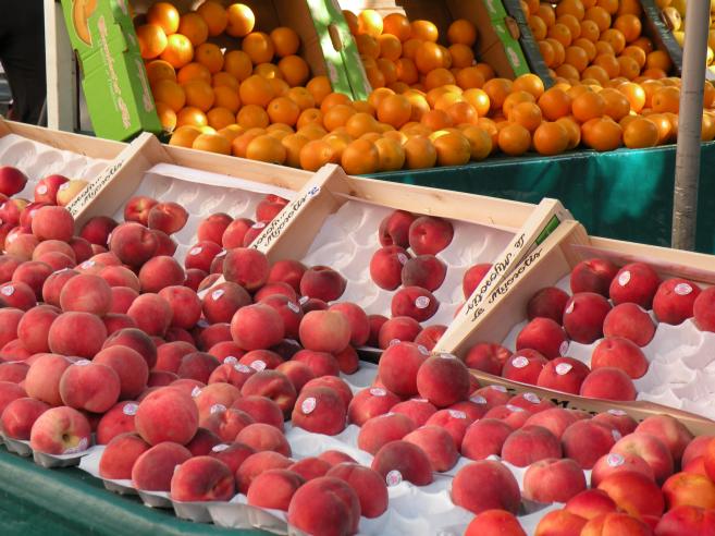  peches et oranges