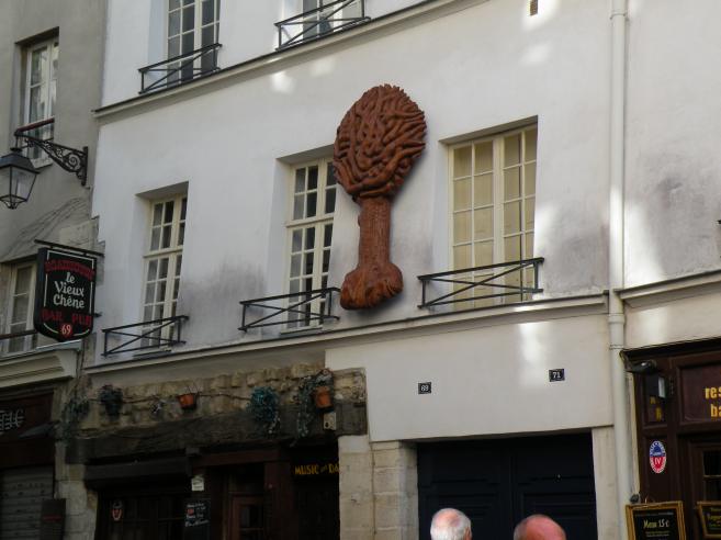  enseigne du restaurant le Vieux Chne