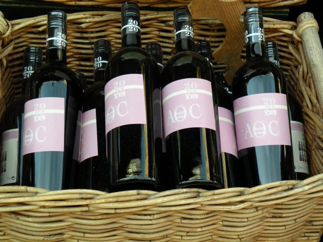  bouteilles de vin rouge