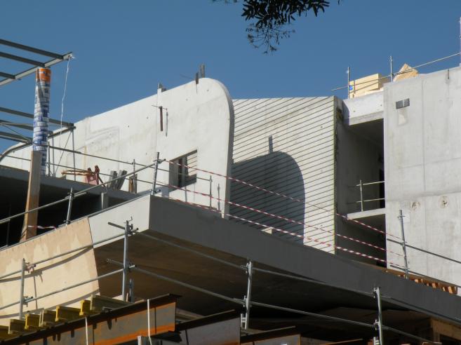  dtail de construction d'un immeuble, hpital Sainte-Anne