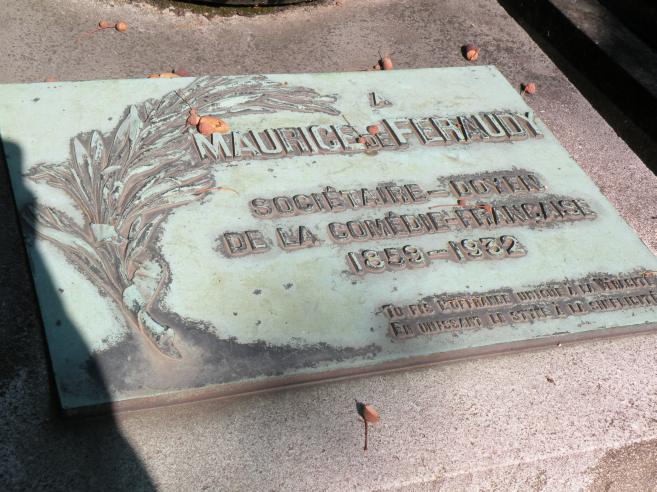  tombe de Maurice de Feraudy