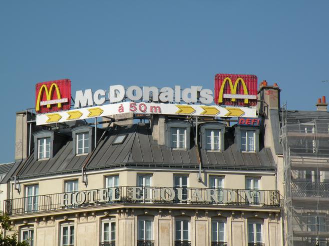  enseigne Mac Donald's