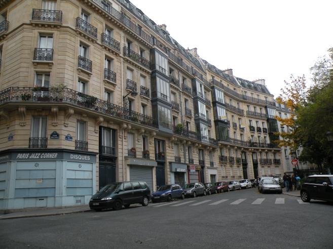  immeubles avec bow-windows, rue de Navarre