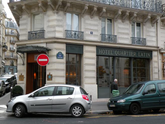  Htel Quartier Latin, rue des Ecoles
