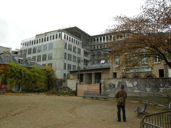  chantier des futurs locaux de l'IPGP