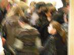  foule en mouvement