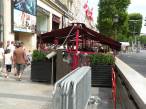  terrasse de restaurant sur les Champs Elysees