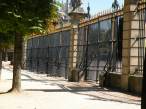  grilles dores du jardin du Luxembourg