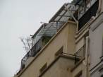  terrasses en haut d'un immeuble, rue des Boulangers