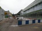  chantier aux abords de la serre du jardin des Plantes