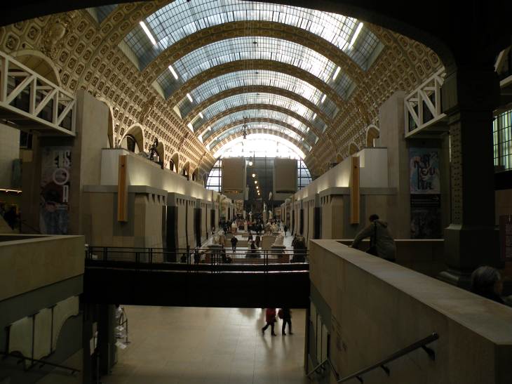  intrieur du muse d'Orsay (ancienne gare d'Orsay)