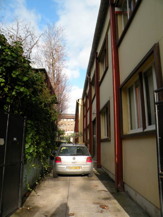   cour d'immeuble, Boulevard Saint-Jacques, 14e