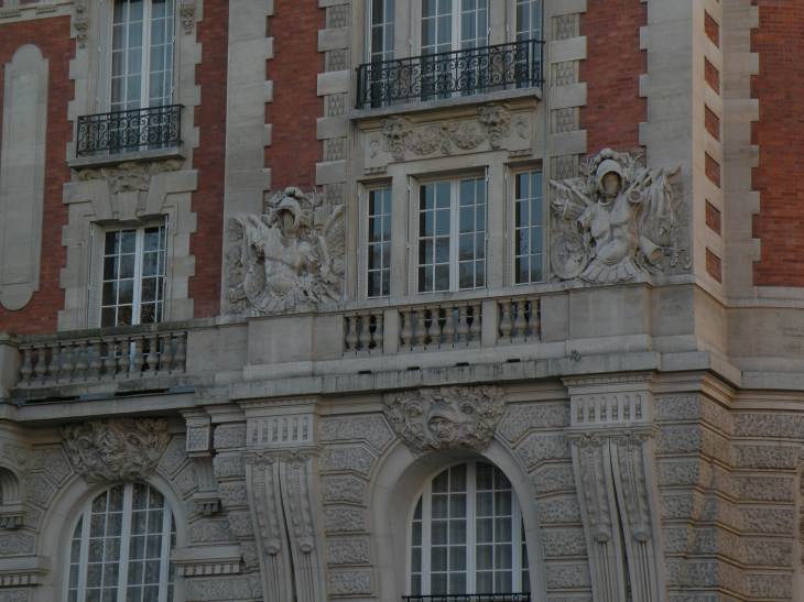  dtail d'immeuble, rue Guynemer