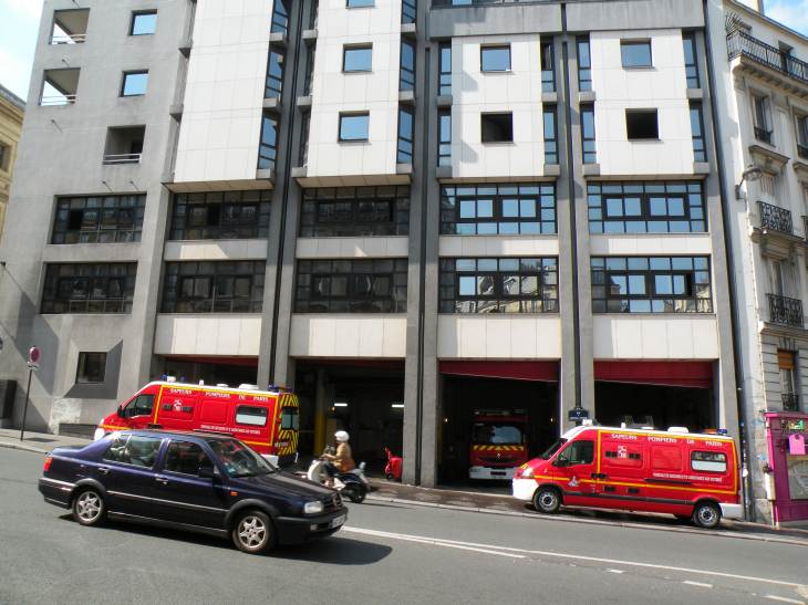  Caserne de pompiers, rue du Cardinal Lemoine