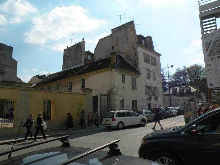  vieux immeubles de la rue Cuvier