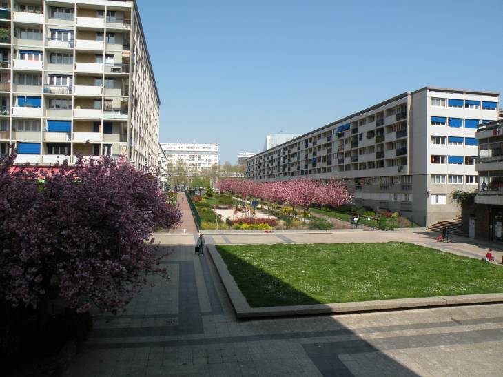  immeubles des annes 5O et peit square