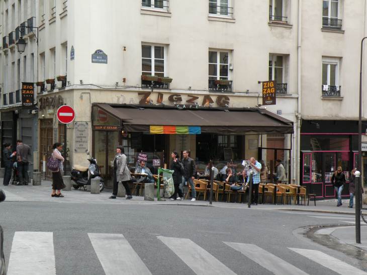  zigzag caf, rue des Carmes