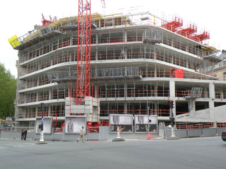  chantier, Jussieu-Cardinal Lemoine
