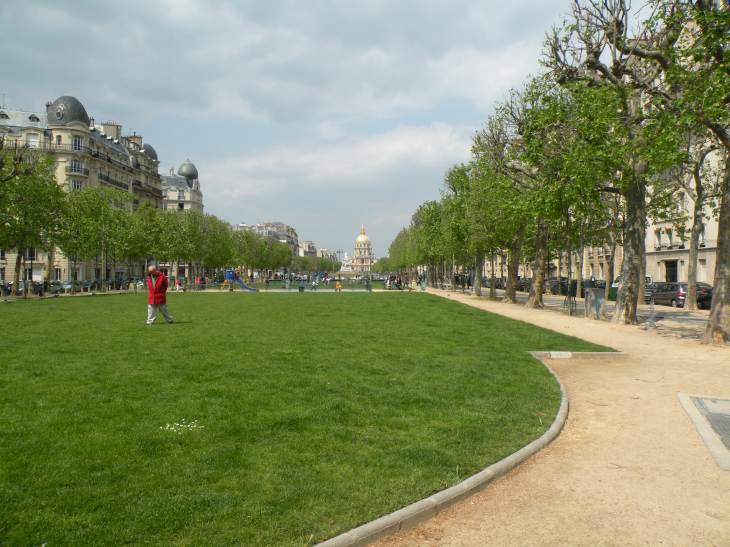  perspective de l'Avenue de Breteuil