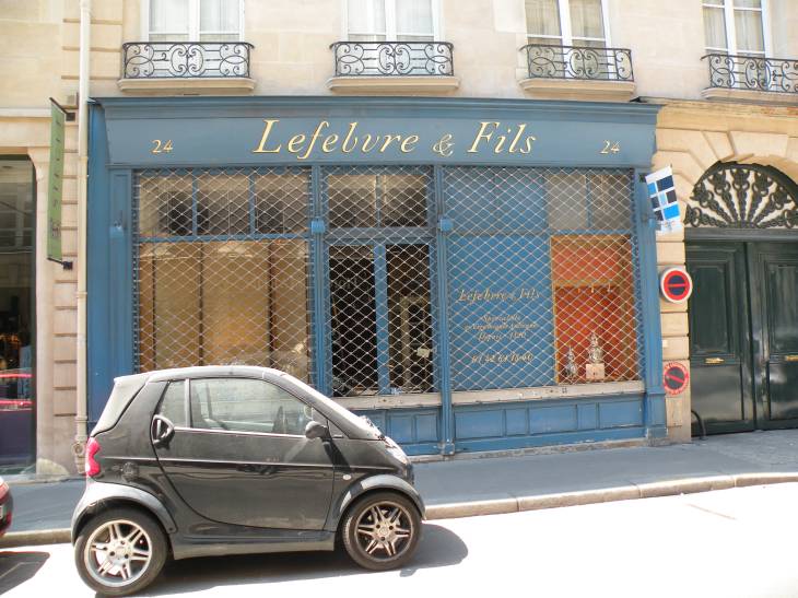  Lefebvre et Fils, spcialiste en cramiques anciennes depuis 1880, 24 , rue du Bac