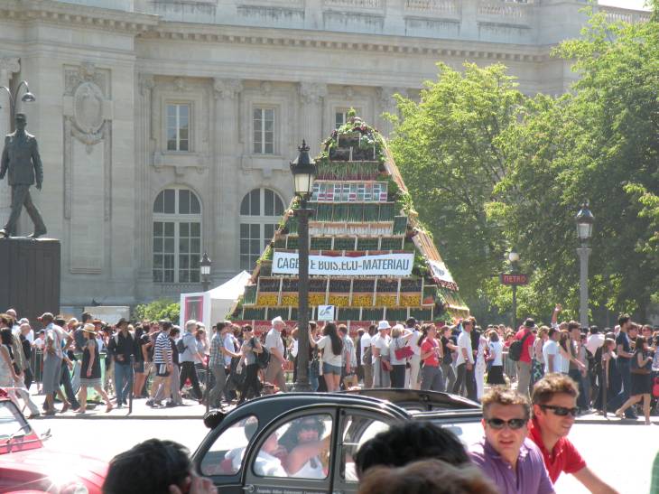  pyramide de lgumes , Champs Elyses