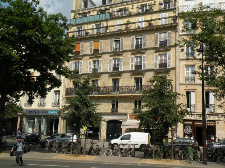  maison o vcut Gustave Flaubert de 1856  1869, boulevard du Temple