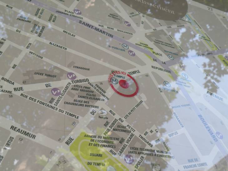 plan du 3e arrondissement