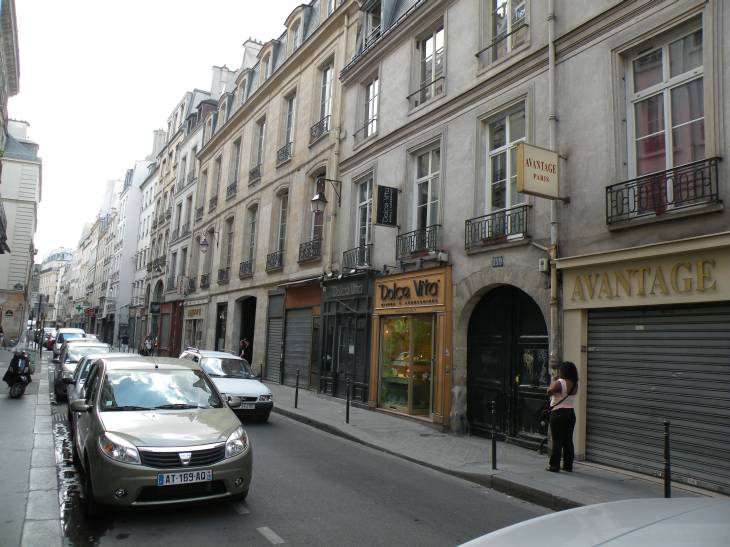  la rue du Temple