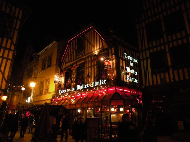  taverne de matre Kanter, de nuit