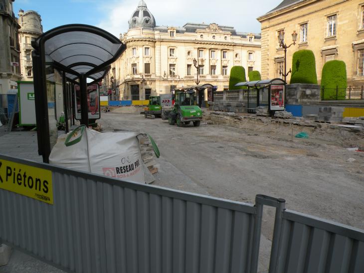  travaux du tramway