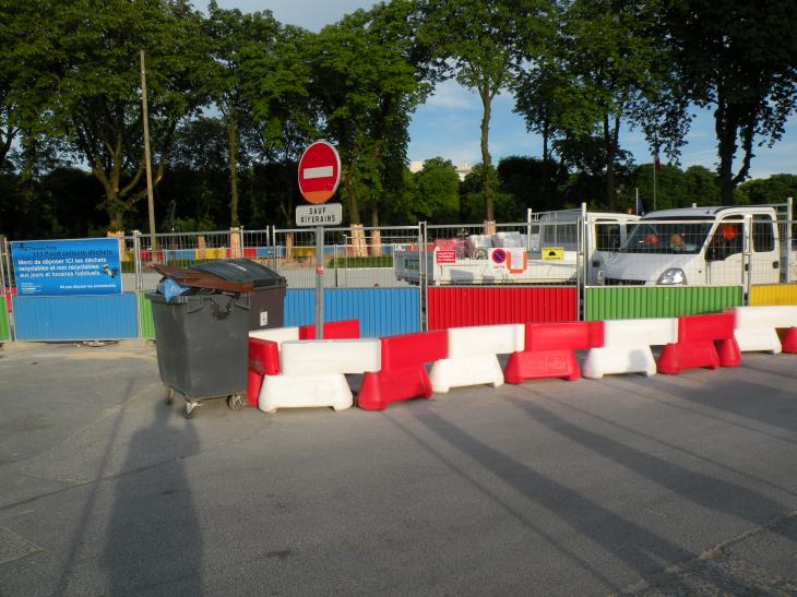  travaux aux abords de l'Esplanade