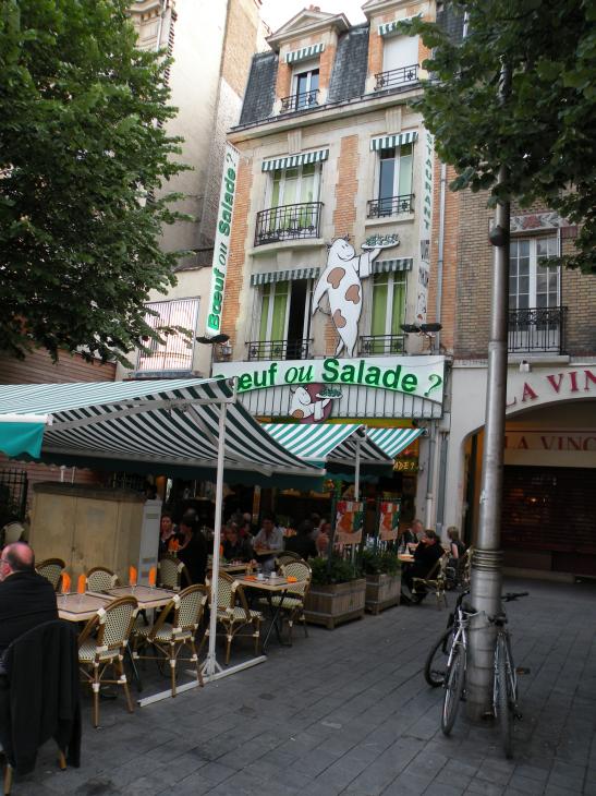  #restaurant oeuf ou salade