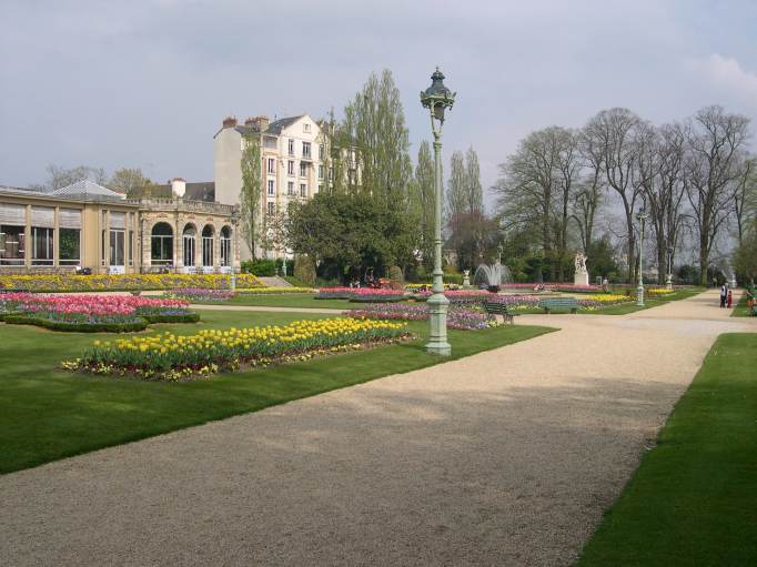  parterre de tulipes du parc du Thabor