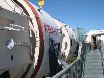  Dtail de la Station Mir (muse de l'Espace)
