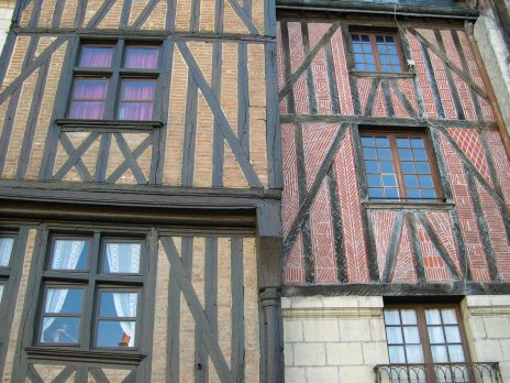  maisons  pans de bois
