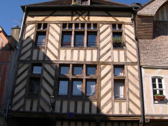 faade avec pans de bois
